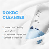 ROUND LAB 1025 Dokdo Cleanser, Low Ph Facial Cleanser for Sensitive Skin, 5.07 fl.oz